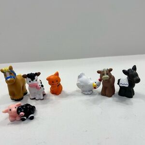 2016 & 2018 Fisher Price Little People Anima Figures